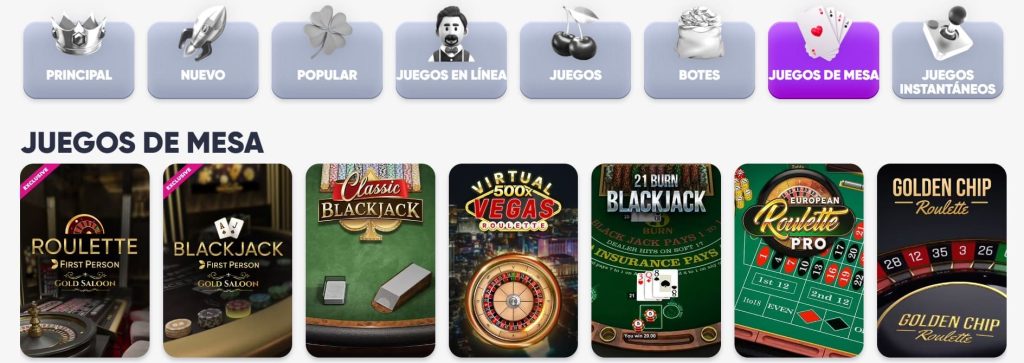 Cazimbo casino juegos de mesa.